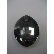 Silver Night Pure Leaf Pendant 23mm